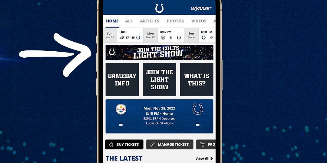 Colts Mobile Ticketing